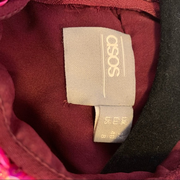 ⭐️ ASOS Pink Sequin Ruffle Dress - Picture 4 of 10